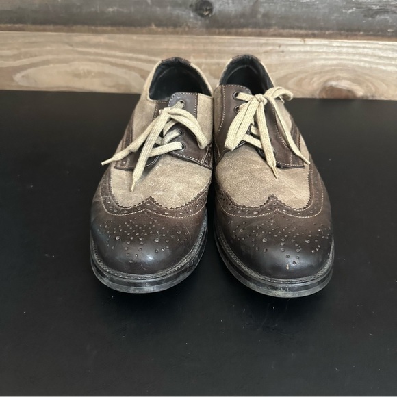 Johnston & Murphy Men's Chambliss Cap Toe Tan Brown Lace Up Oxford 11.5 M - Picture 5 of 9